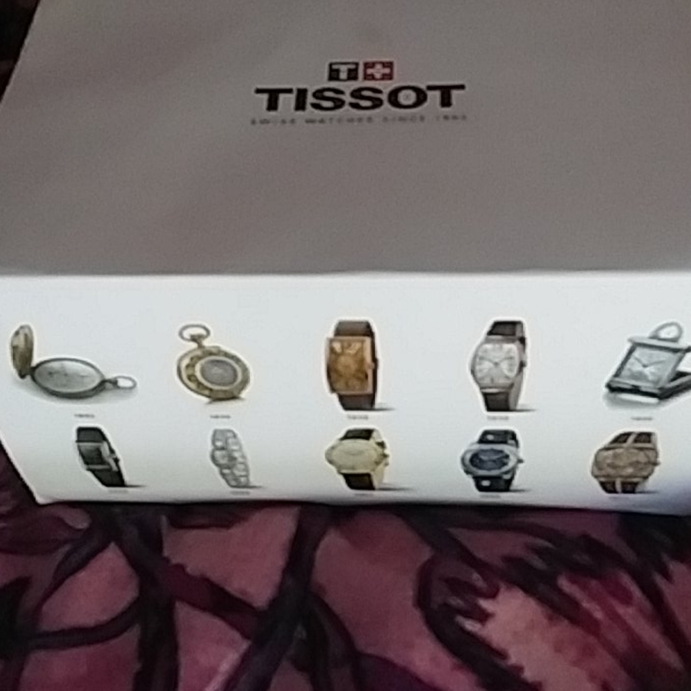 A watch that has never been used.